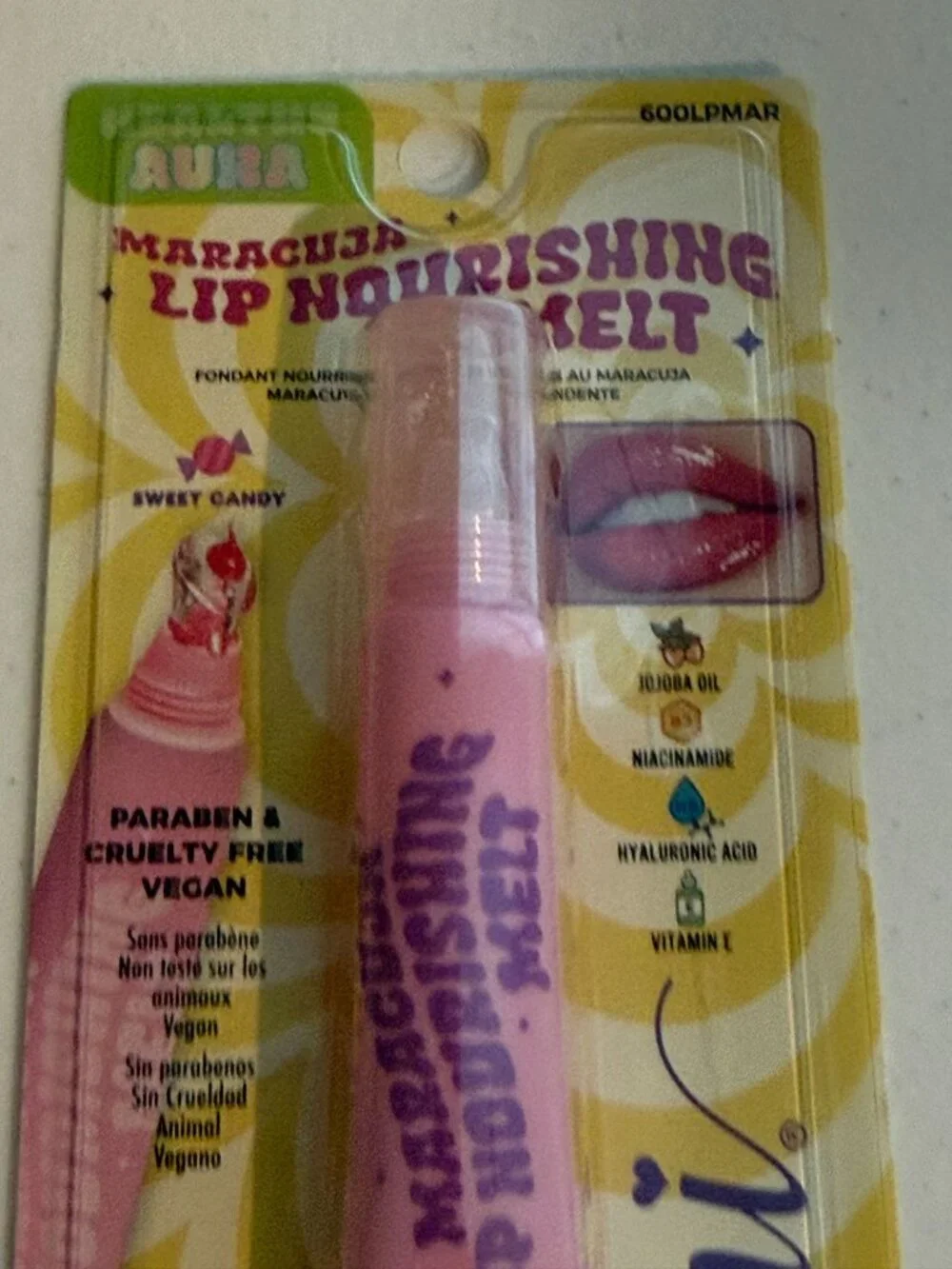 Ioni Healthy Aura Maracuja Lip Nourishing Melt Sweet Candy New